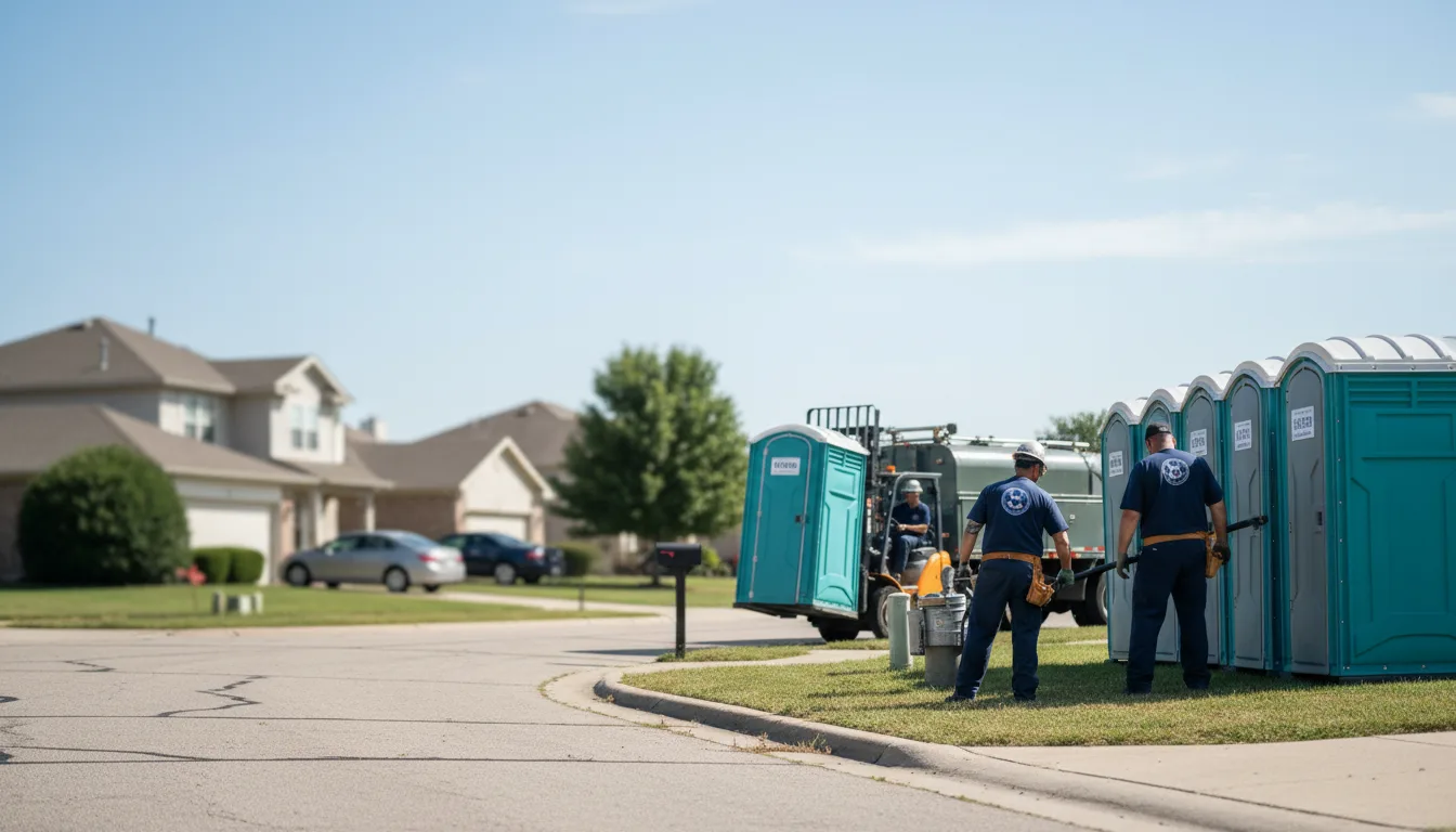 Porta Potty Rental in Arcanum, OH near me